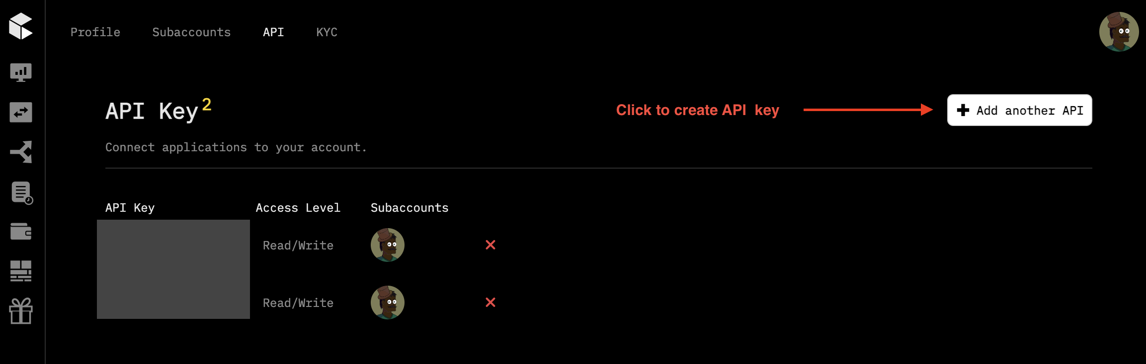 Create API