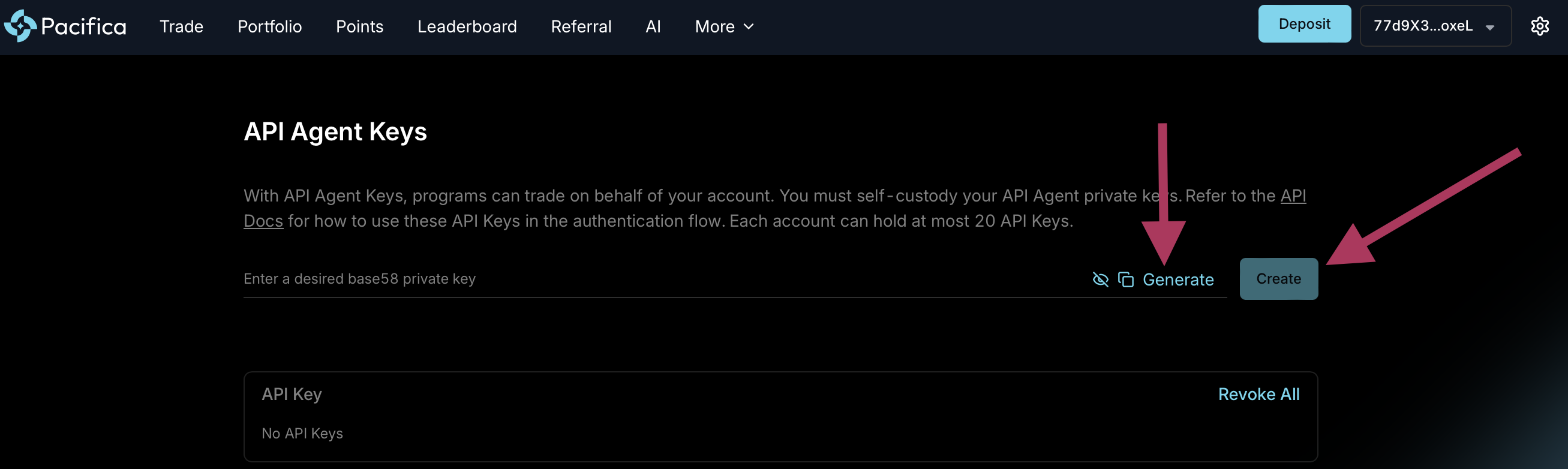 Generate Agent Wallet